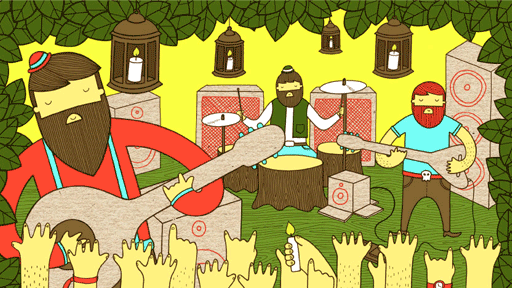Green Festivals illustration